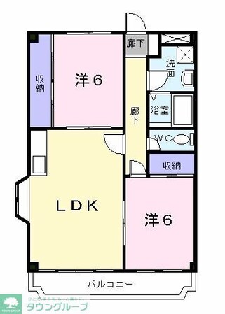 ロンググレースの物件間取画像